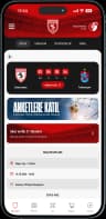 Samsunspor uygulaması maç merkezi