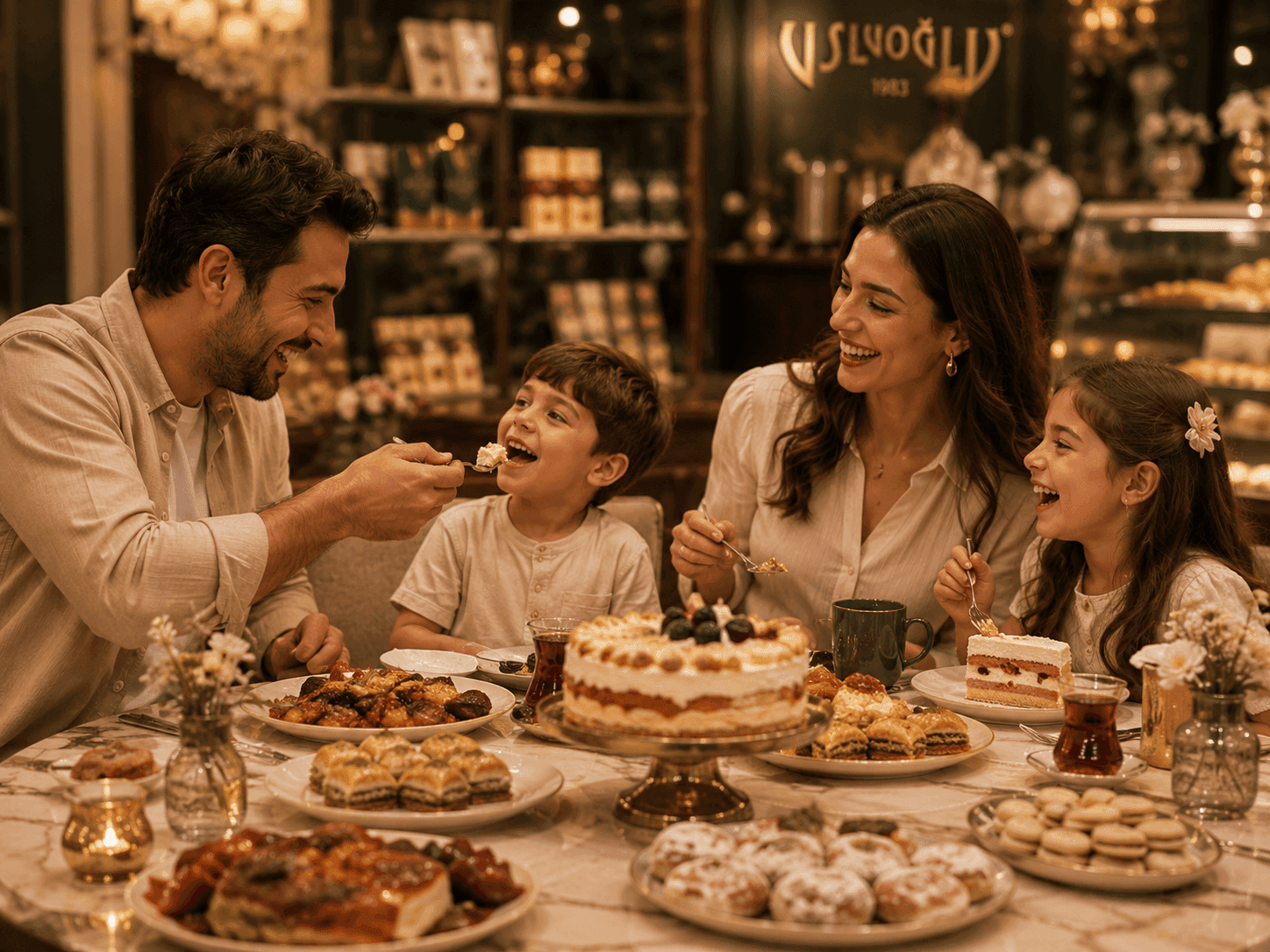 Usluoğlu Tatlı, Pasta, Yemek Harcamalarında %10 İndirim